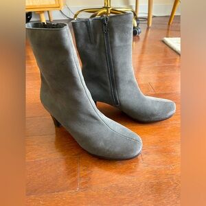 La CANADIENNE Gray Suede Bootie